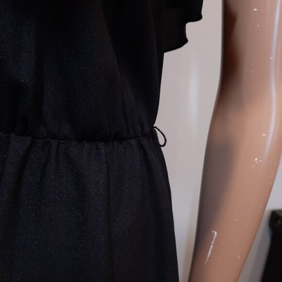 Behave Maxi Dress Draped Ruffled Flounce Spaghetti Strap Elastic Waist Sleeveles - Picture 5 of 12